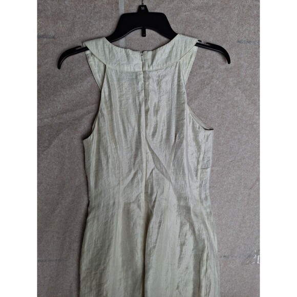 LAUNDRY BY DESIGN Beige Women's Rhinestone Dress Size 4 - Picture 6 of 10